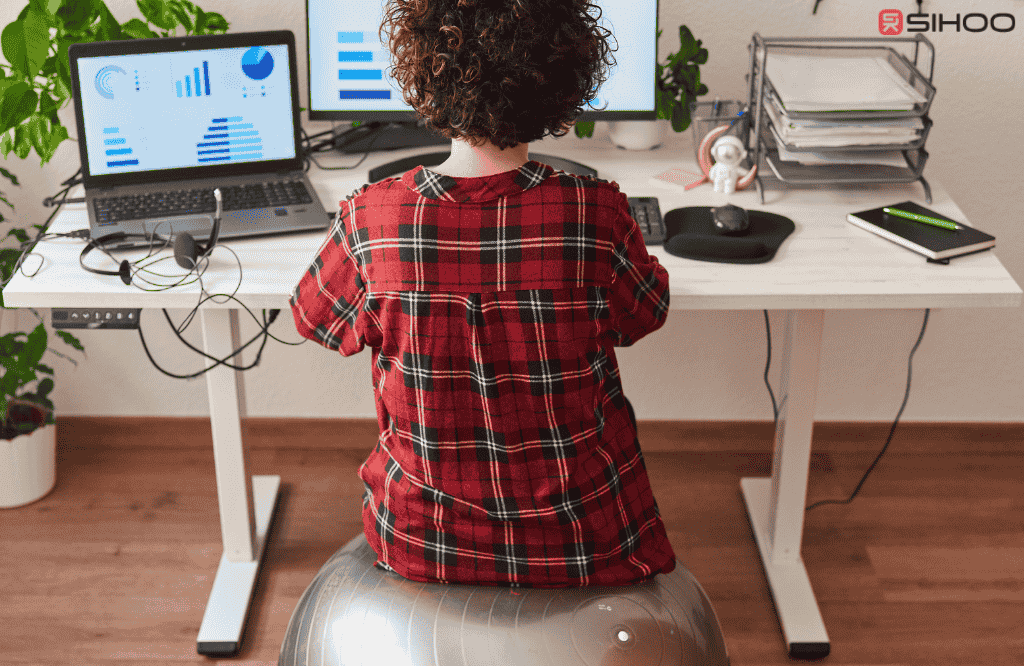 Pourquoi le ballon de yoga n'est PAS adapté comme siège de bureau?