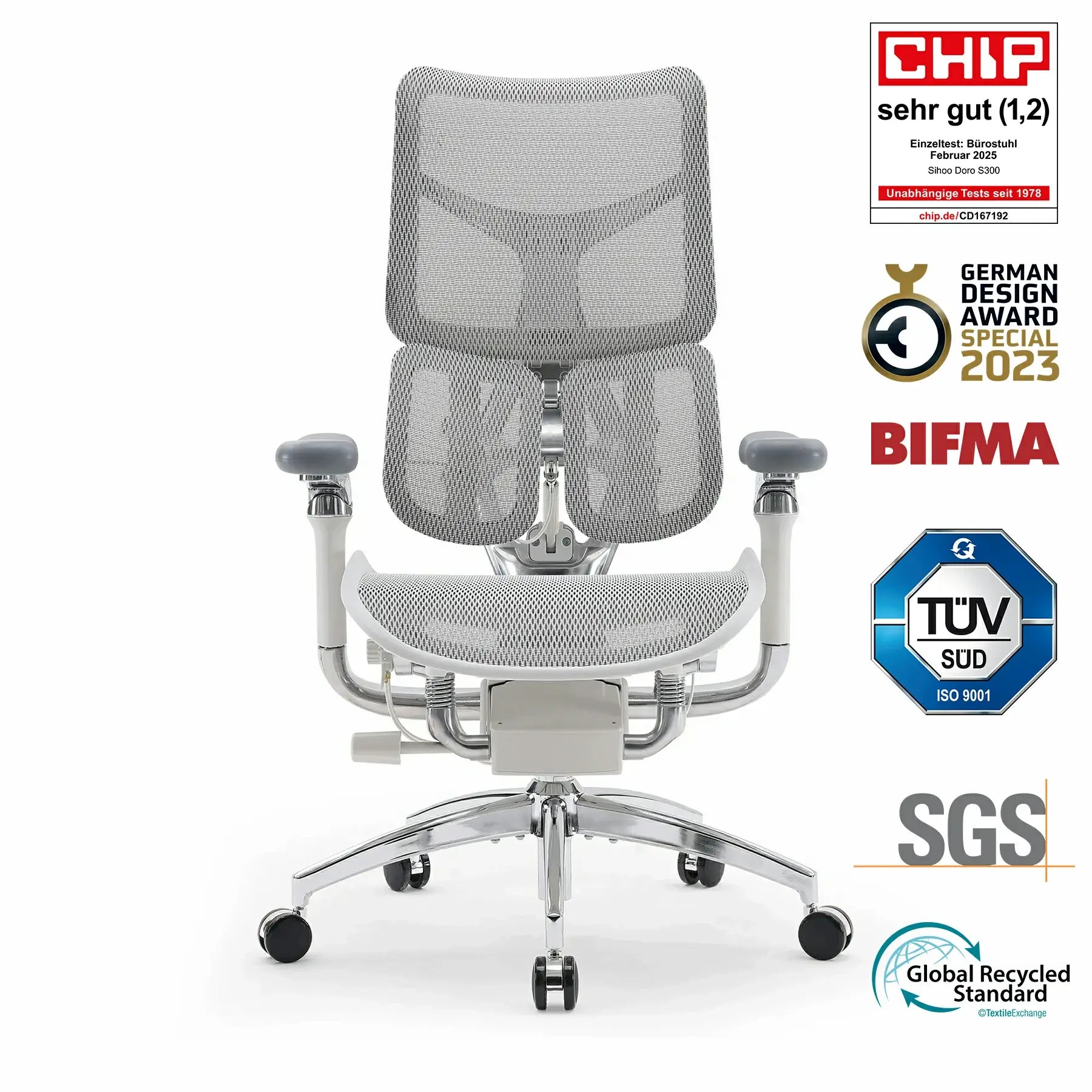 Doro S300 Chaise de bureau ergonomique