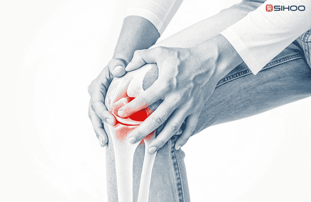 Douleur aux genoux assis au bureau : guide complet