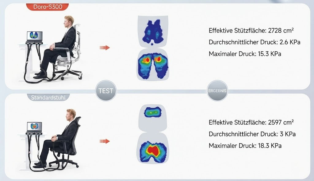 * Données basées sur les résultats de tests de la Sihoo Ergonomics Application Association